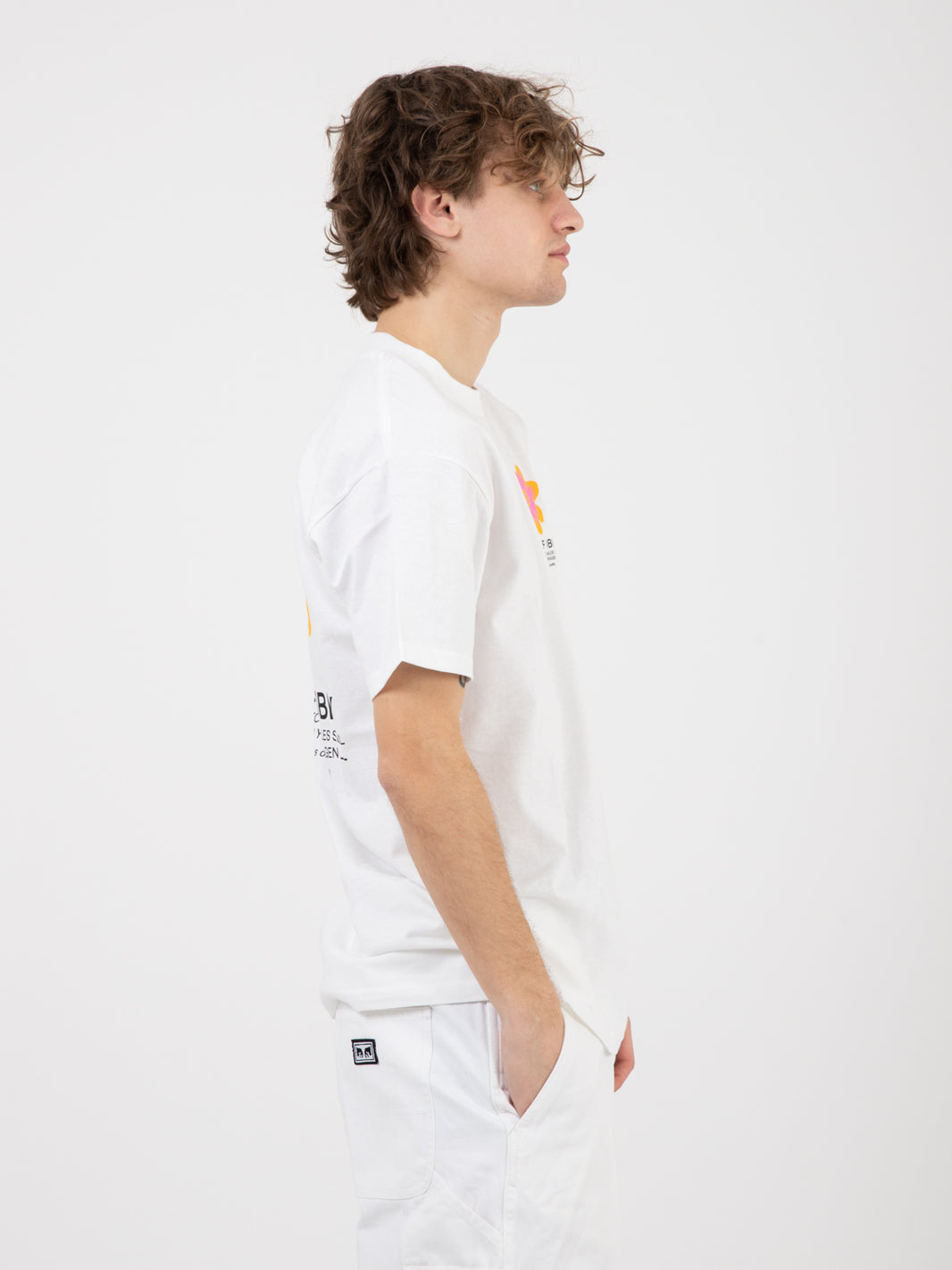 T-Shirts House Of Obey Flower white