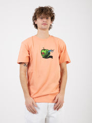 OBEY - T-Shirts Obey Apple Worm citrus
