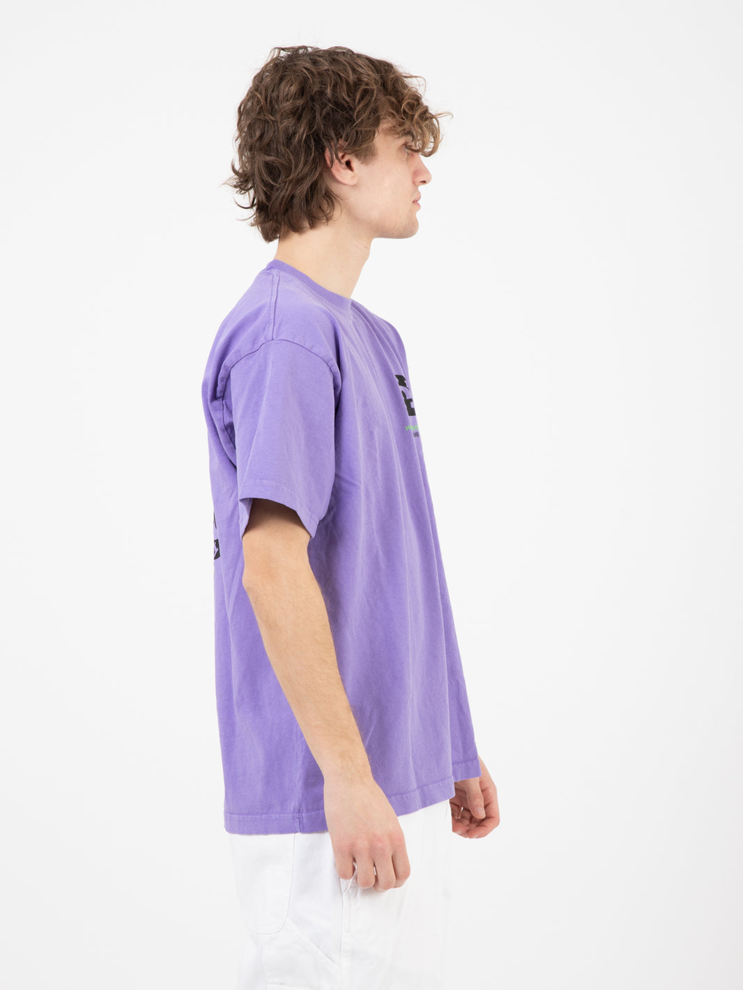 T-Shirts Obey Haus Musik purple flower