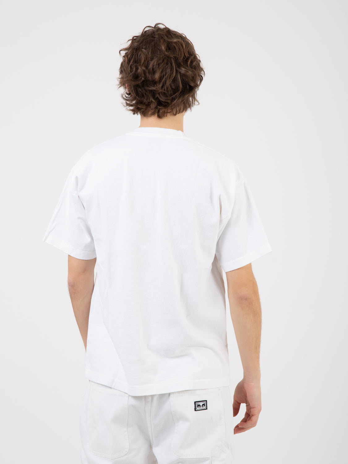 T-Shirts Obey The World Is Yours white