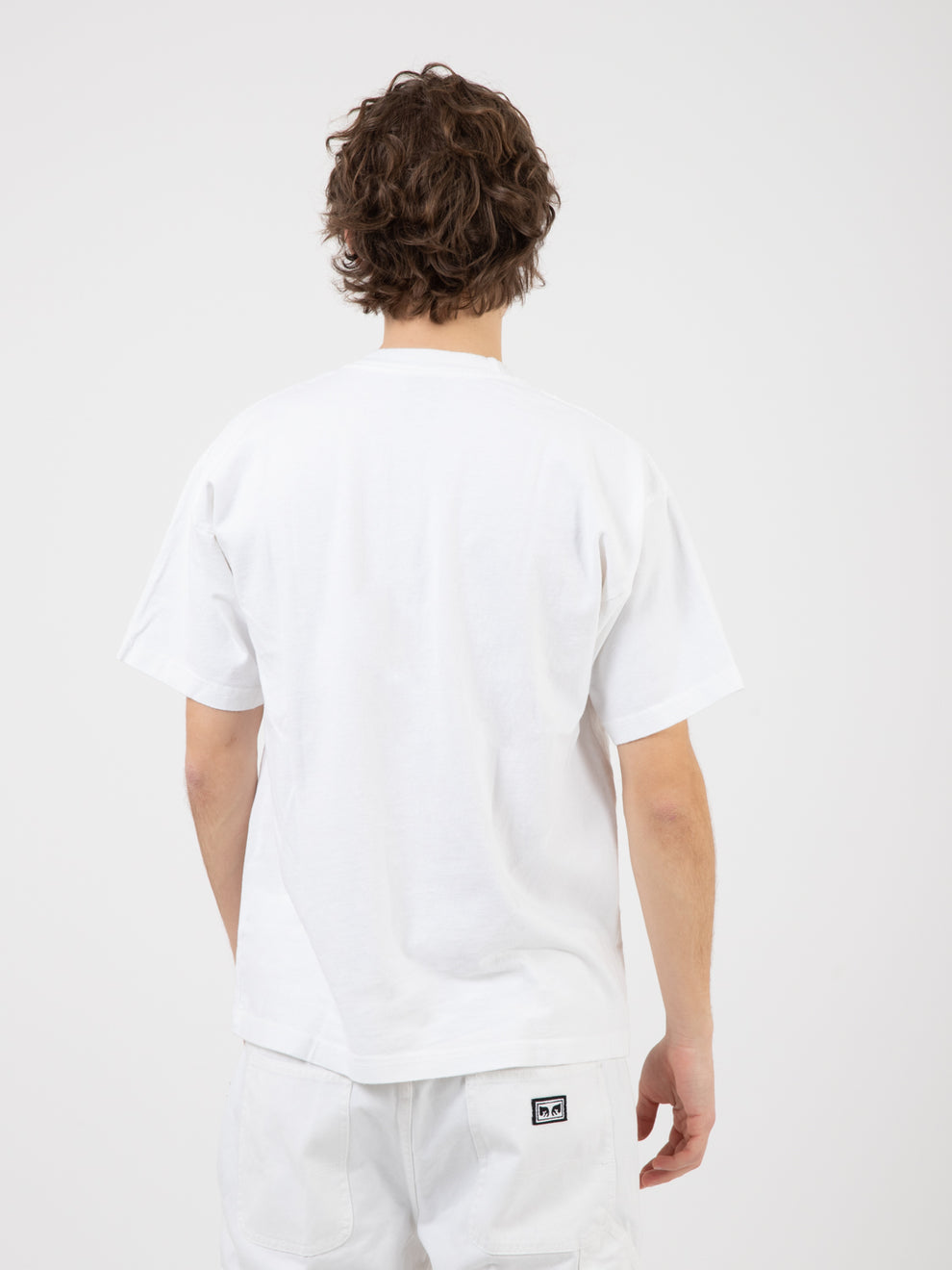 T-Shirts Obey The World Is Yours white