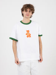 OBEY - Ted Ringer Tee SS white multi