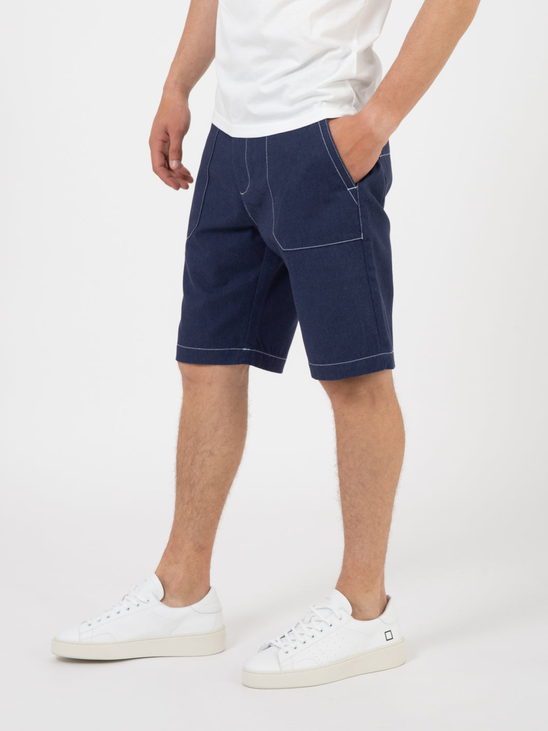 Bermuda Gyver blue denim