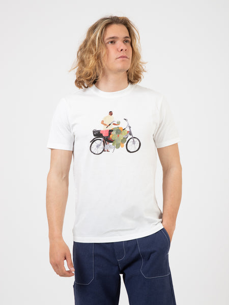 T-Shirt Coconut Bike off white