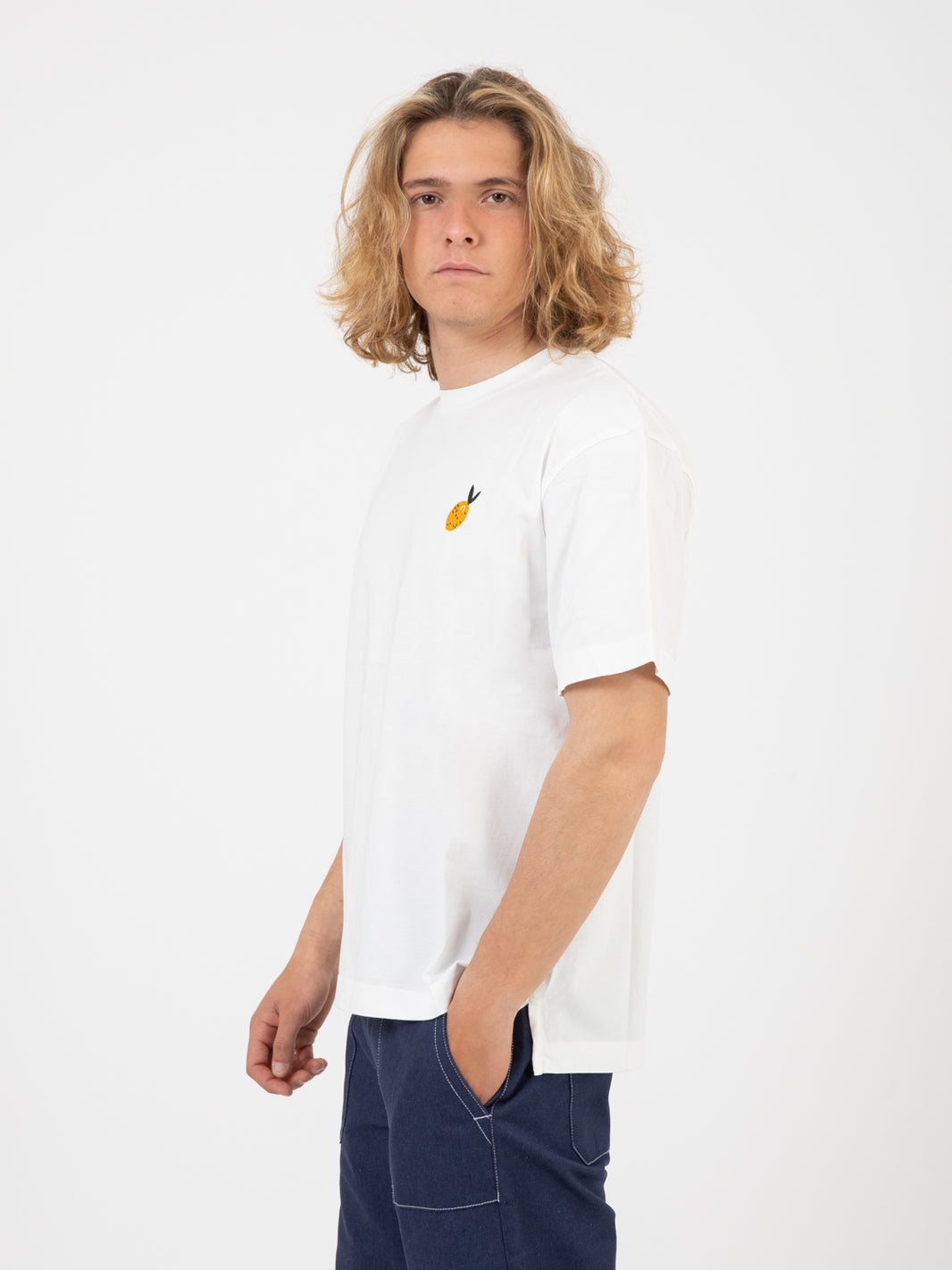 Lemon Eyes Off White T-Shirt