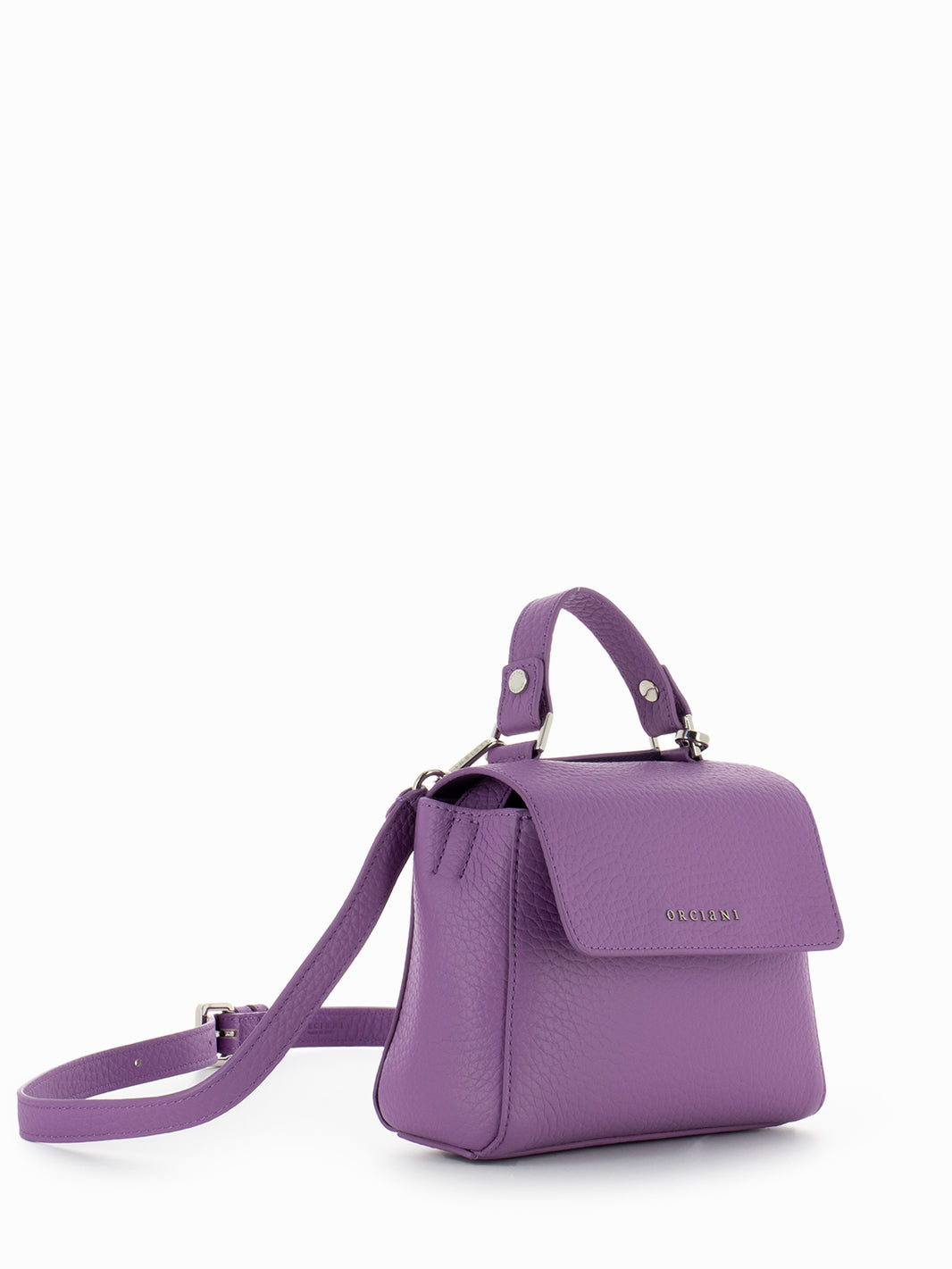 Borsa a mano mini Sveva Soft glicine