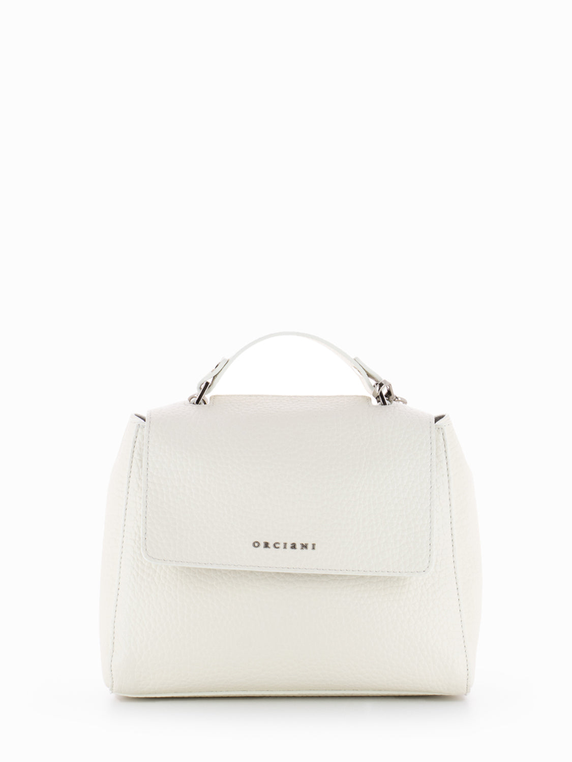 Sveva Soft small white handbag