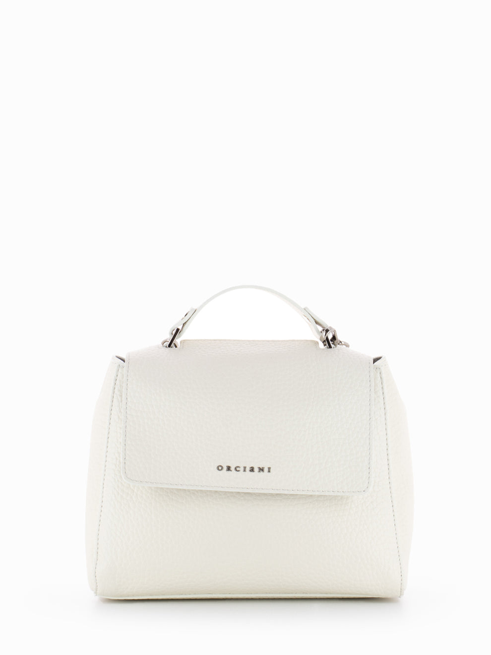 Sveva Soft small white handbag