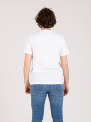 OVERLORD - T-shirt con tasca bandana bianco / rosa / bluette