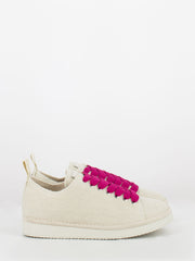 PANCHIC - P01 lace-up linen fog