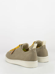 PANCHIC - P01 lace-up linen military olive