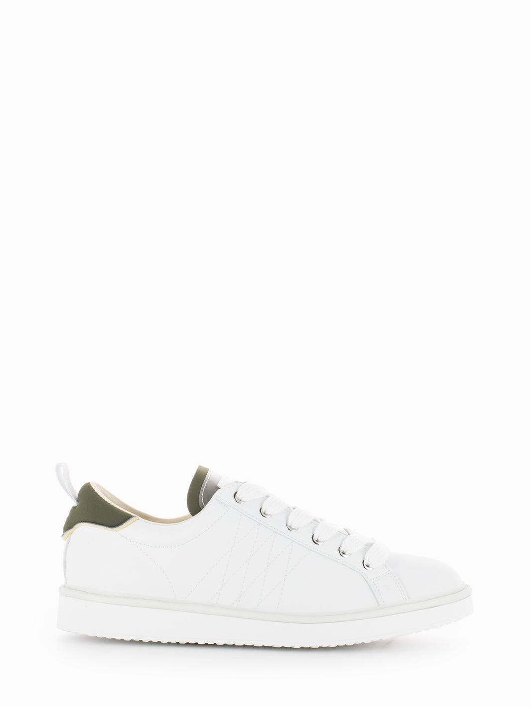 P01 Lace-Up Microfibre Neoprene white / military olive
