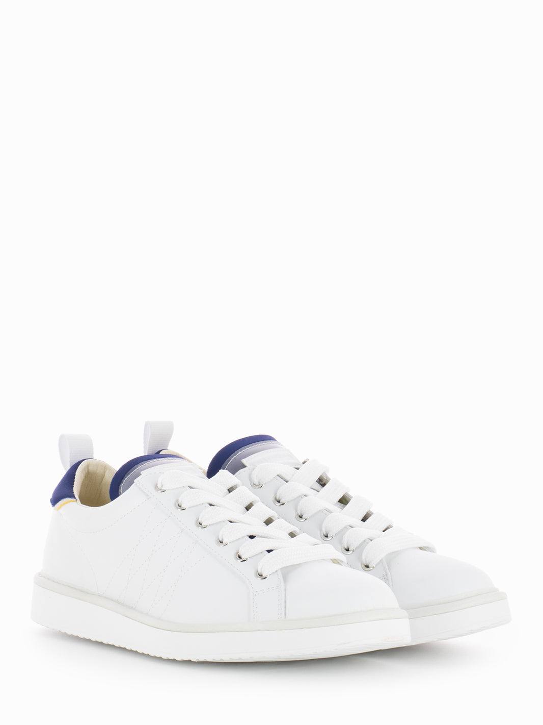 P01 Lace-Up Microfibre Neoprene white / navy