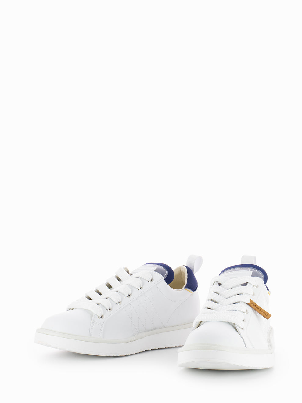 P01 Lace-Up Microfibre Neoprene white / navy