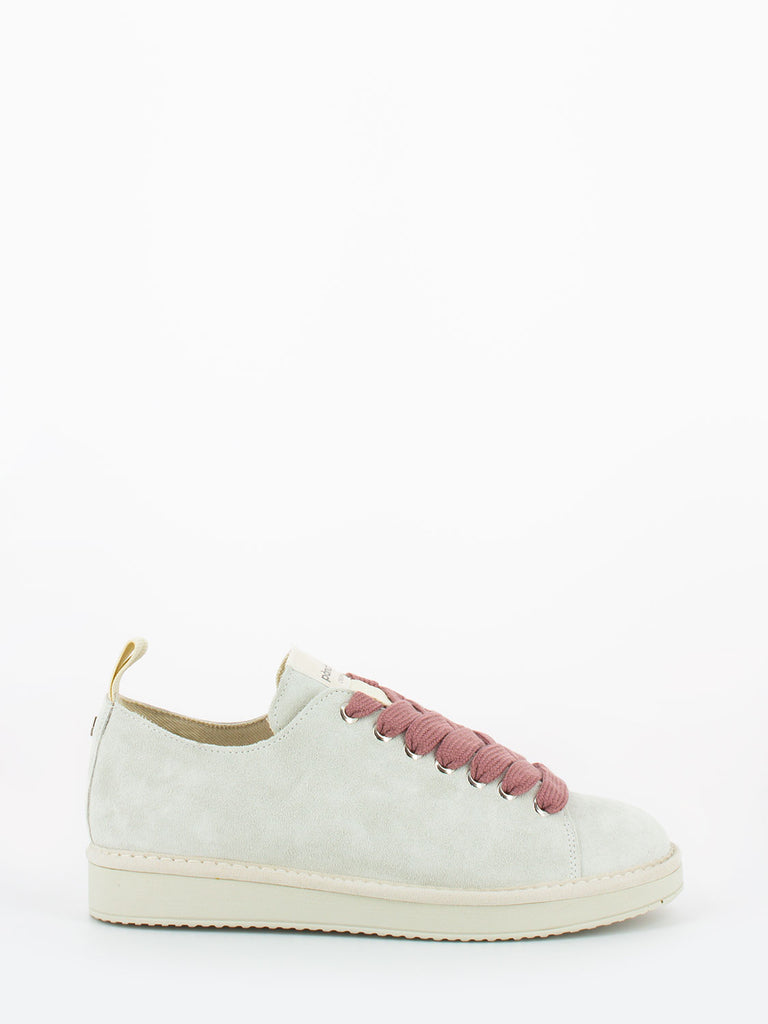 PANCHIC - P01 Low Cut suede offwhite / brownrose