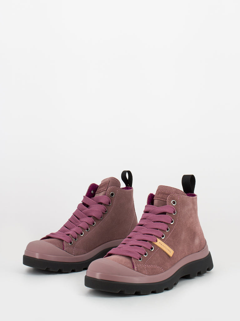 PANCHIC - P03 Ankle boot suede brown rose