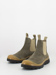 PANCHIC - P03 Beatle boot suede stone brown walnut