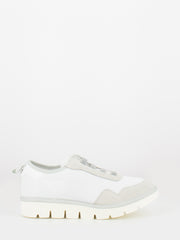 PANCHIC - P05 slip-on in nylon e suede white