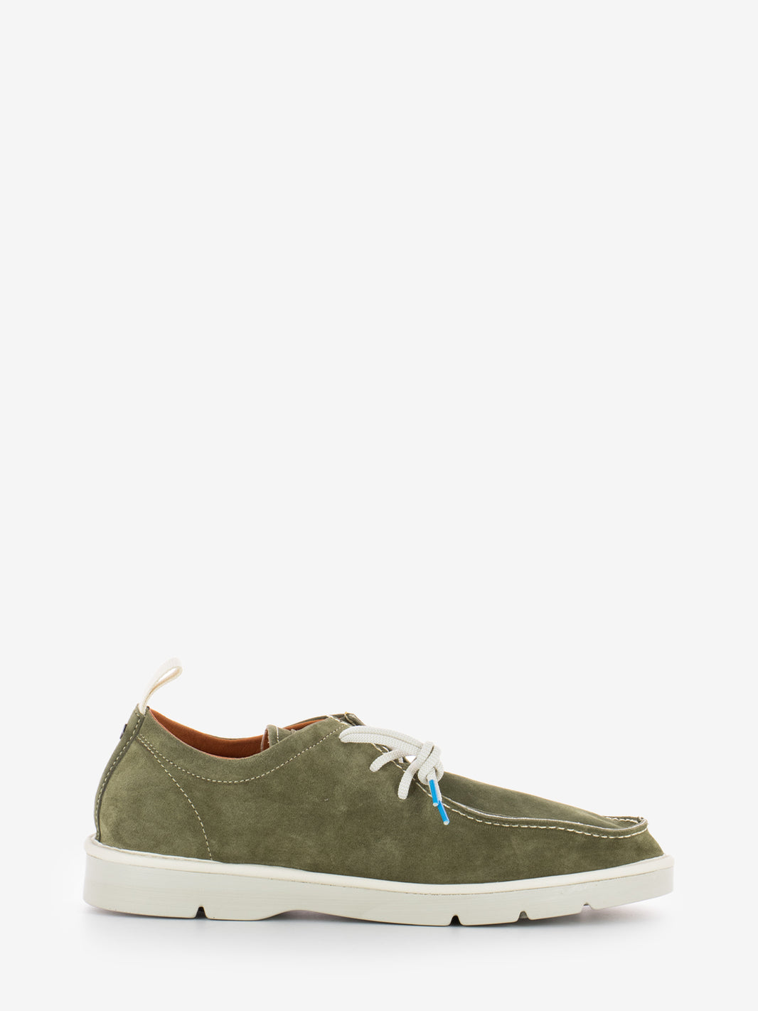 P19 Lace-Up Suede Organic Cotton sage