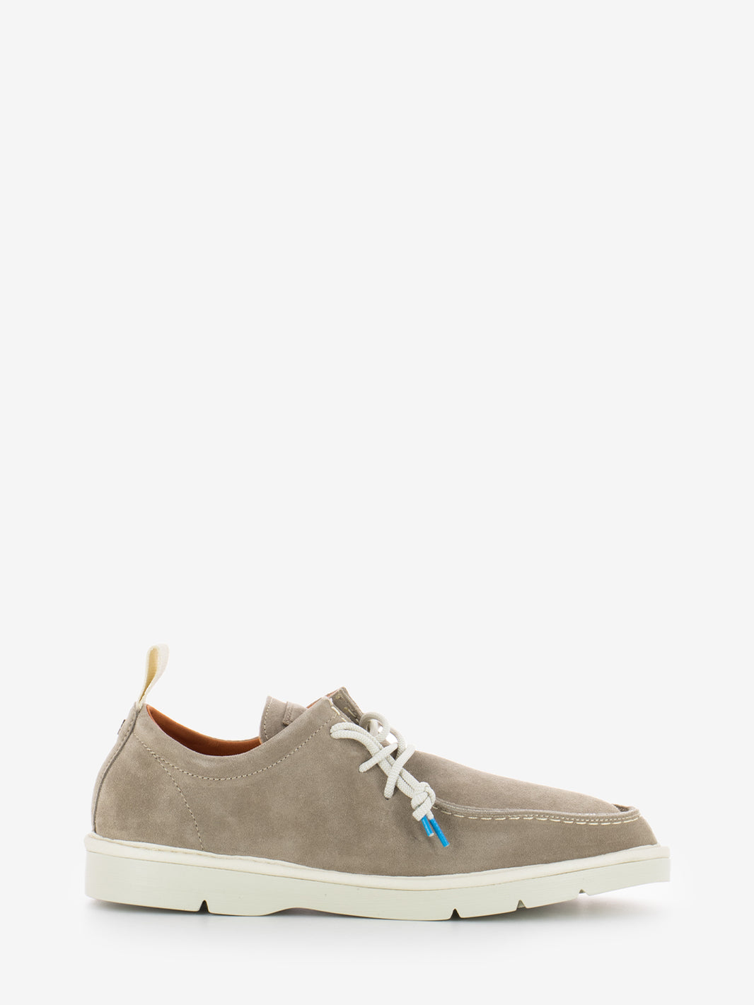 P19 Lace-Up Suede Organic Cotton taupe