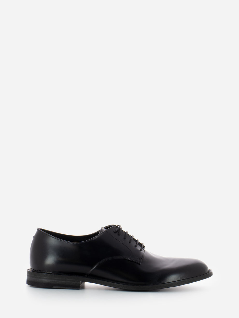 Derby in pelle nero