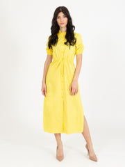 PATRIZIA PEPE - Abito chemisier summer yellow