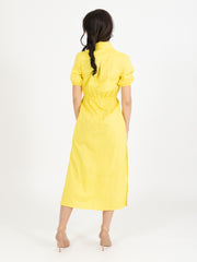 PATRIZIA PEPE - Abito chemisier summer yellow