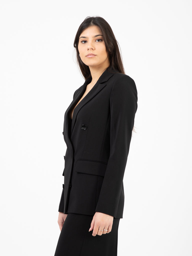 PATRIZIA PEPE - Blazer doppiopetto nero