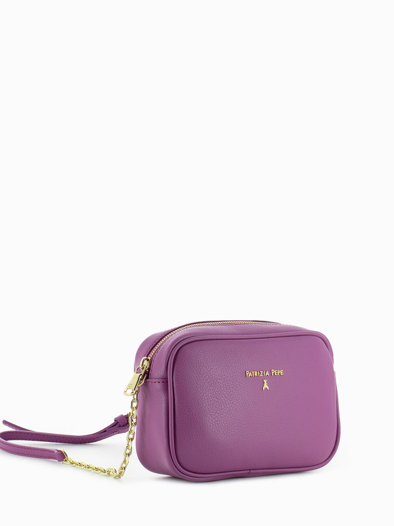 PATRIZIA PEPE - Borsa a tracolla orchid purple