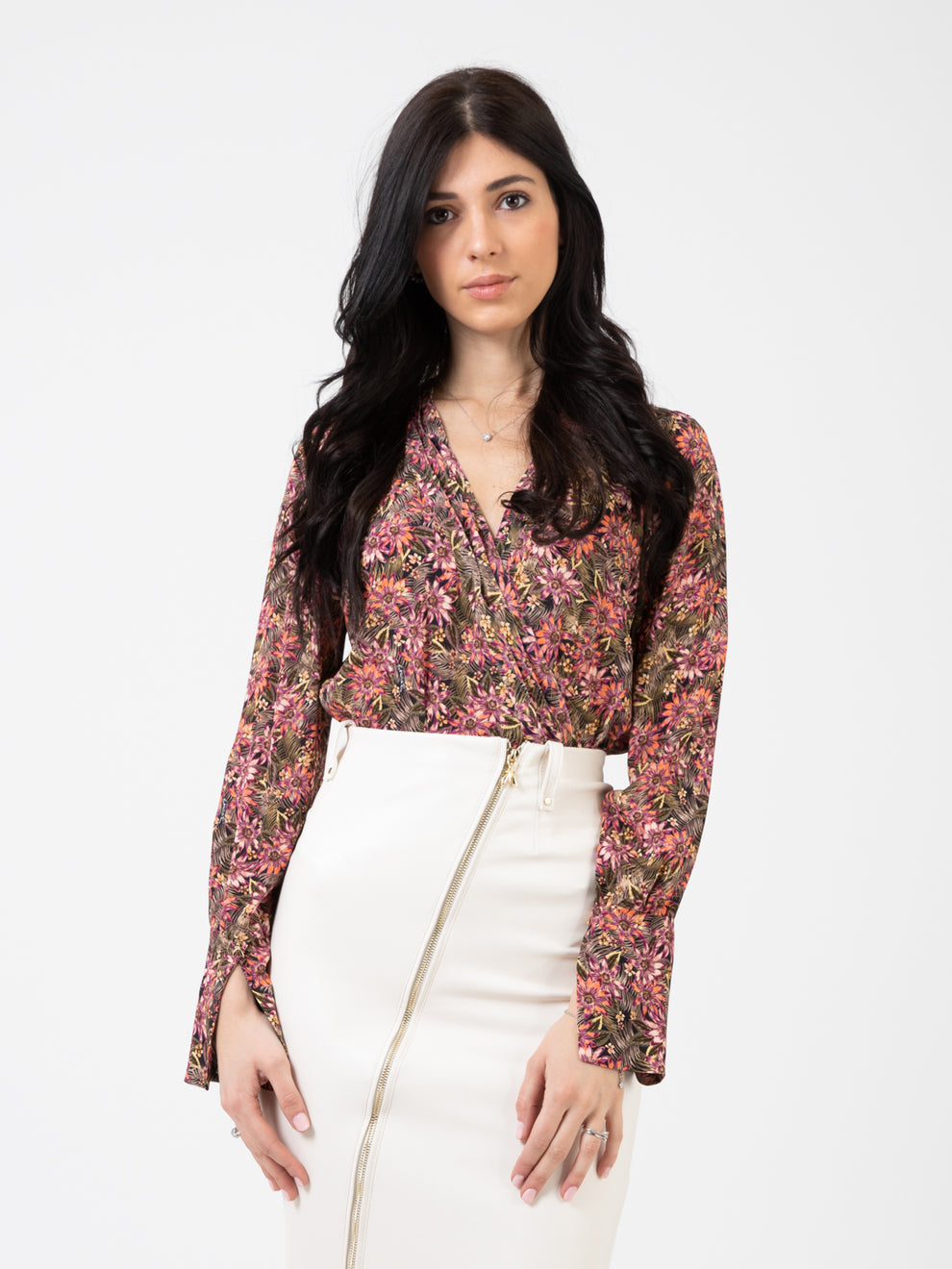 Camicia body sensorial flowers