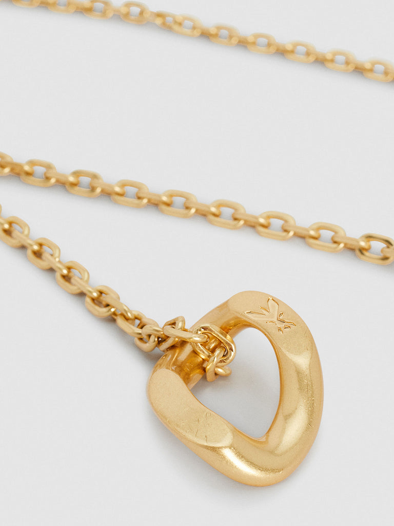 PATRIZIA PEPE - Cintura chain regolabile Antique Gold