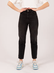 PATRIZIA PEPE - Jeans denim Essential rider black wash