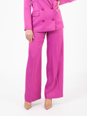 PATRIZIA PEPE - Pantaloni palazzo orchid purple