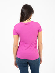 PATRIZIA PEPE - T-Shirts Slim orchid purple