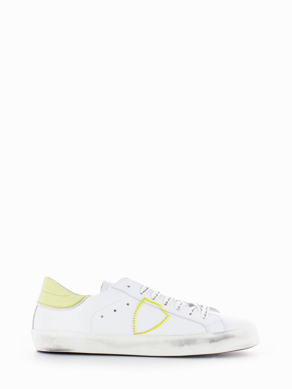 Prsx broderie pop white / pale yellow / silver