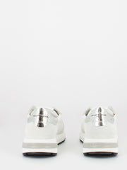 PHILIPPE MODEL JUNIOR - Sneakers crosta dragon bianco / argento