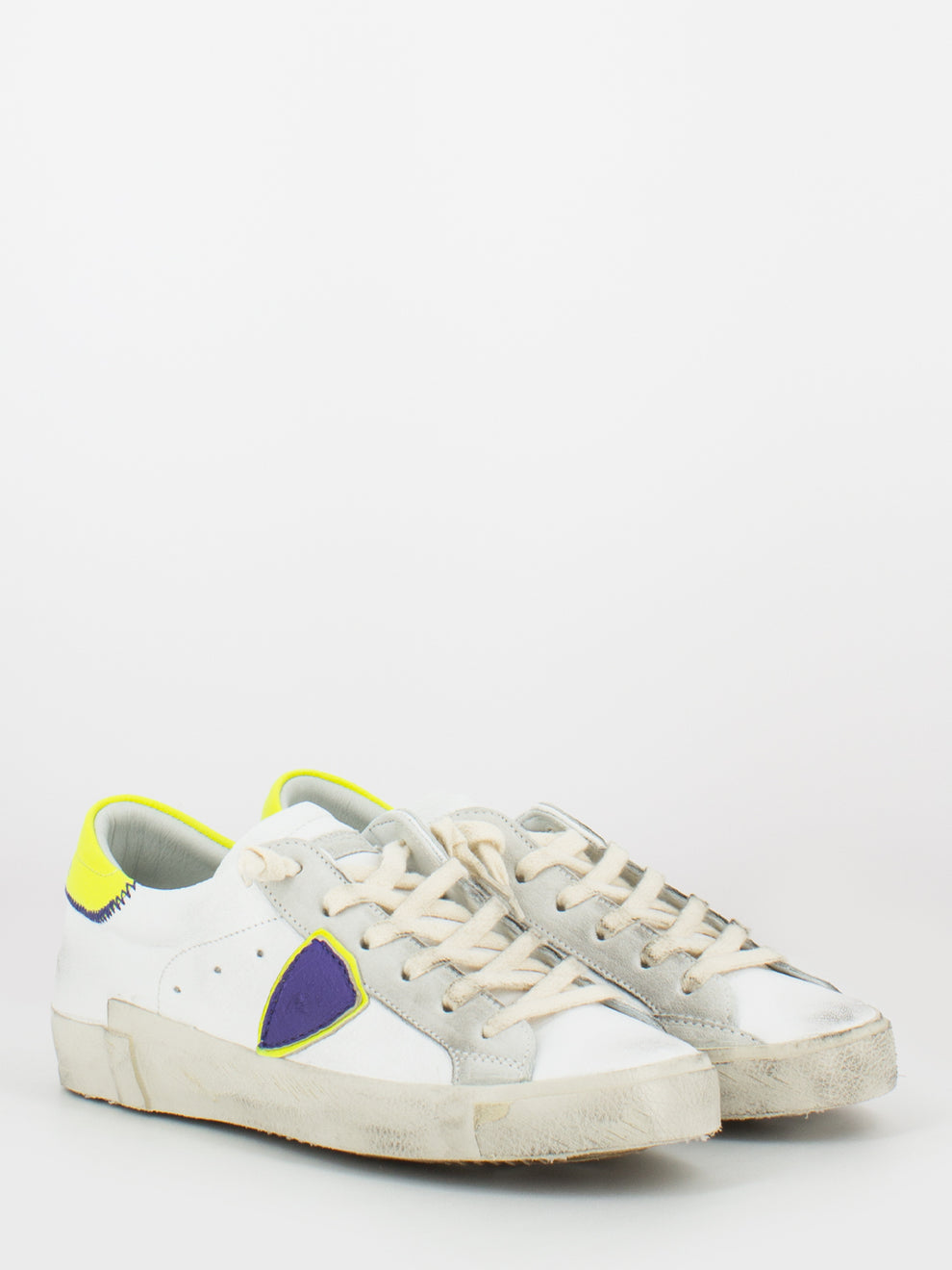 Prsx low dowx neon blanc / jaune