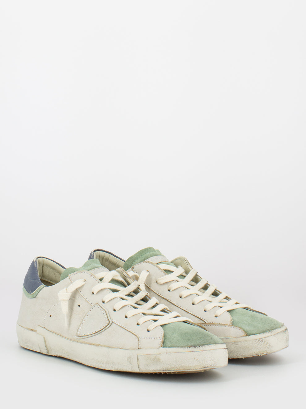 Prsx low vintage mixage blanc / militaire