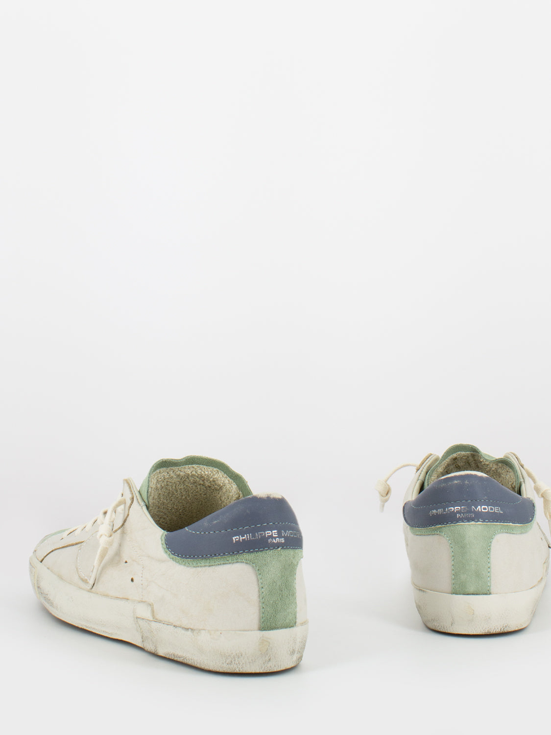 Prsx low vintage mixage blanc / militaire