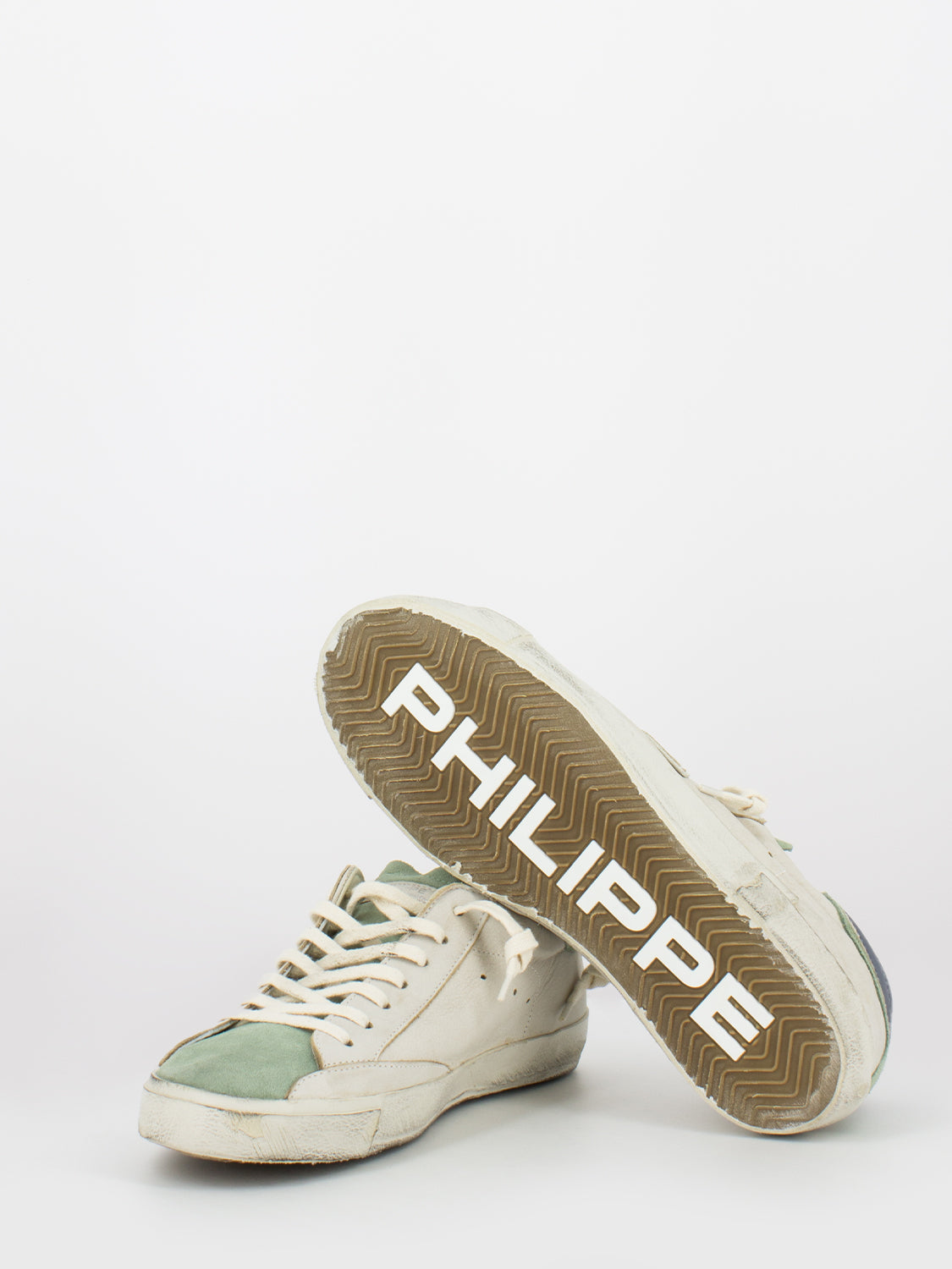 Prsx low vintage mixage blanc / militaire