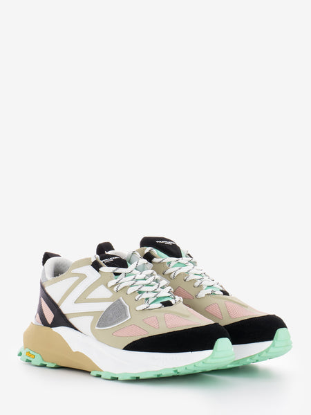 Rocx low Mondial tech rose / nude / blanc