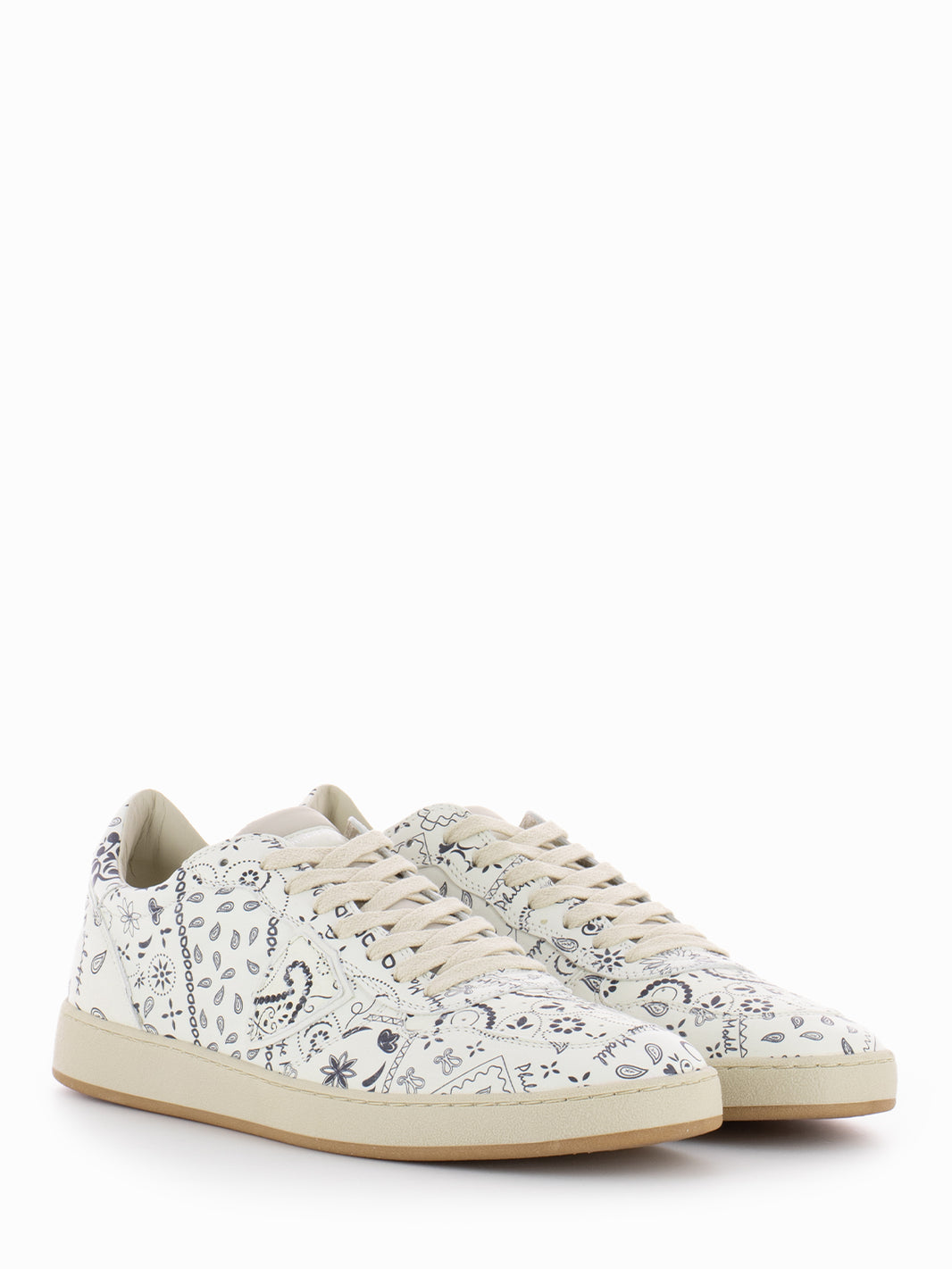 Lakers Low white / paisley sneakers