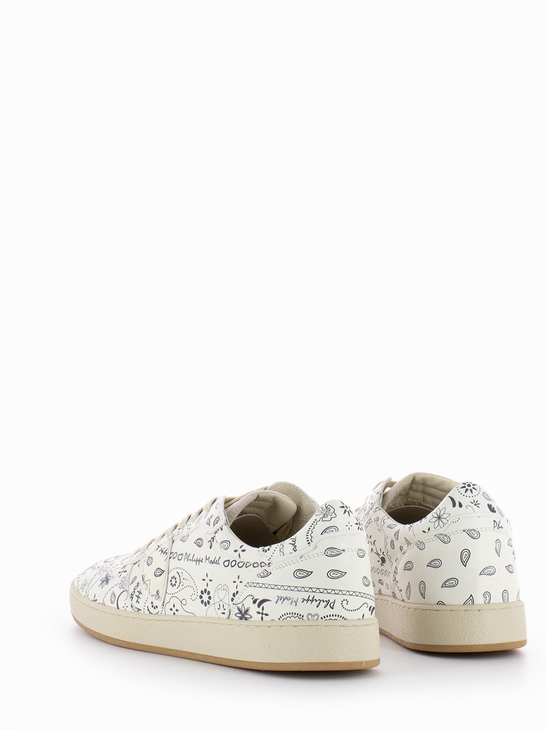 Lakers Low white / paisley sneakers