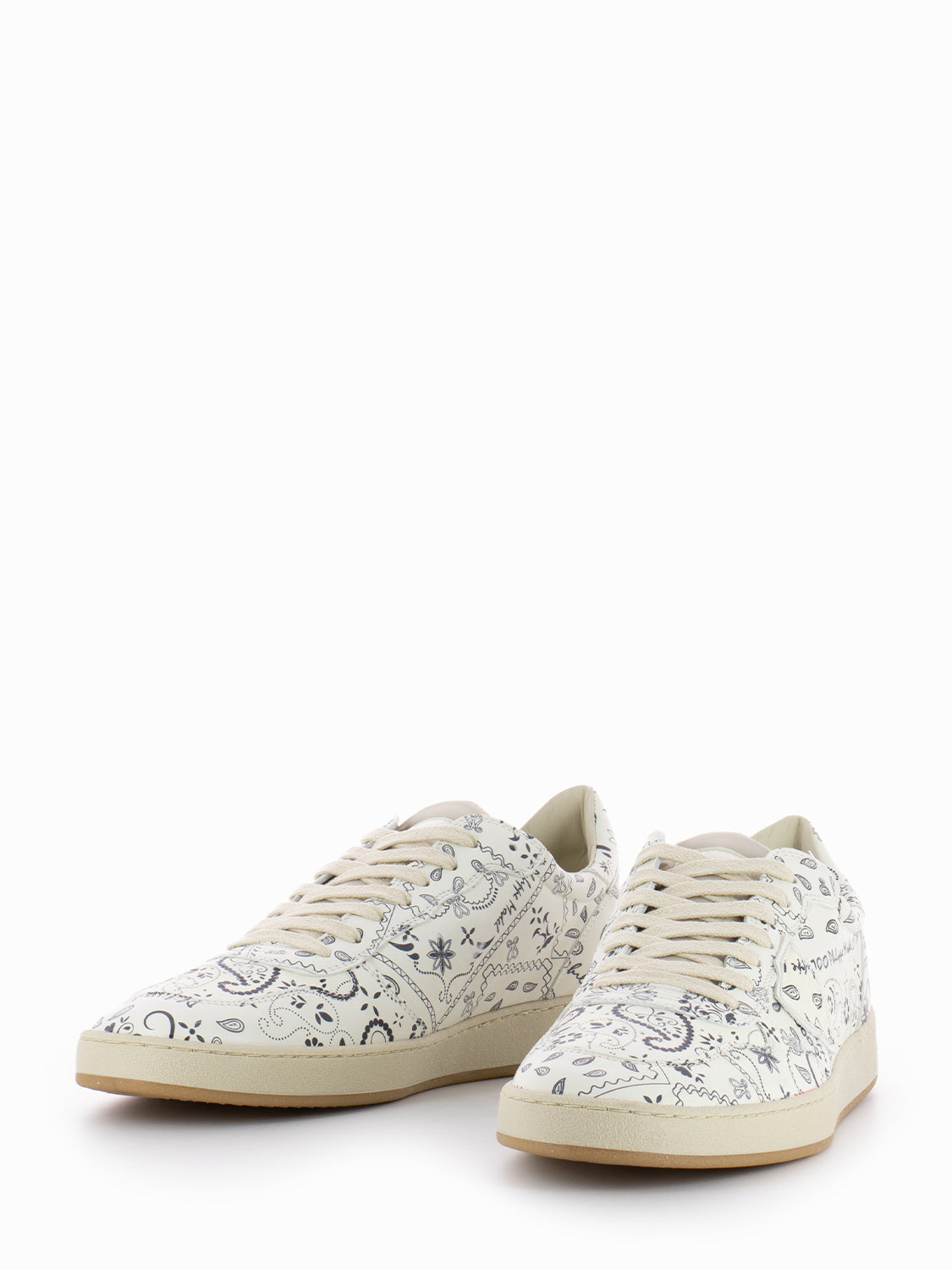 Lakers Low white / paisley sneakers
