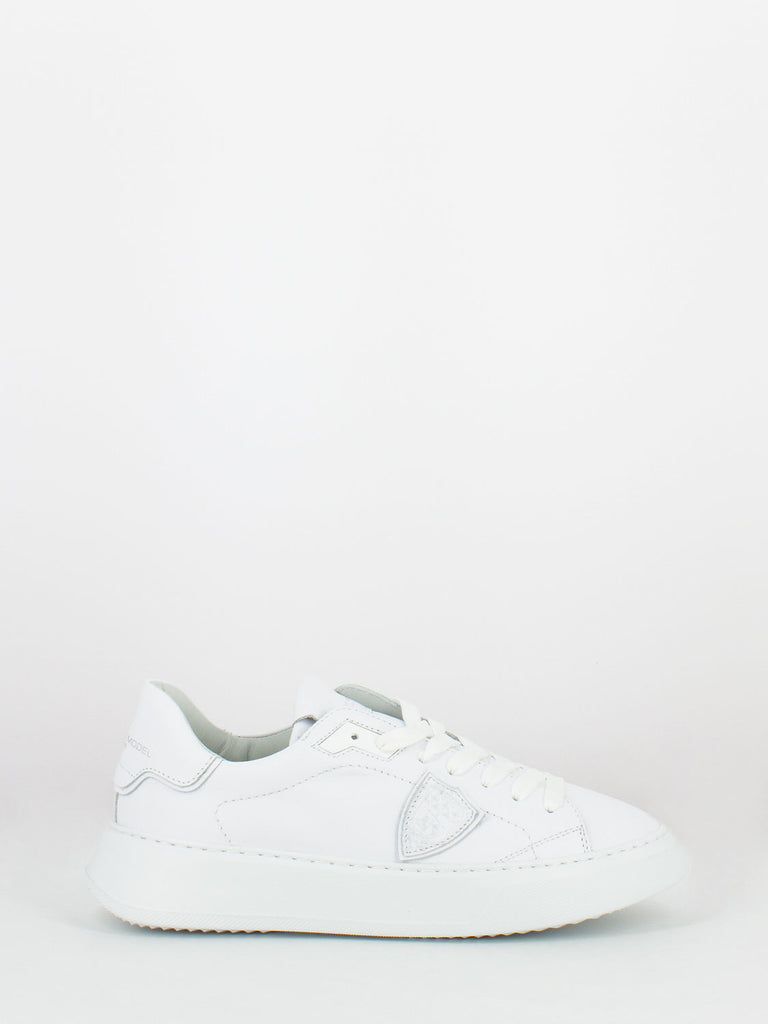 PHILIPPE MODEL - Temple low veau total white