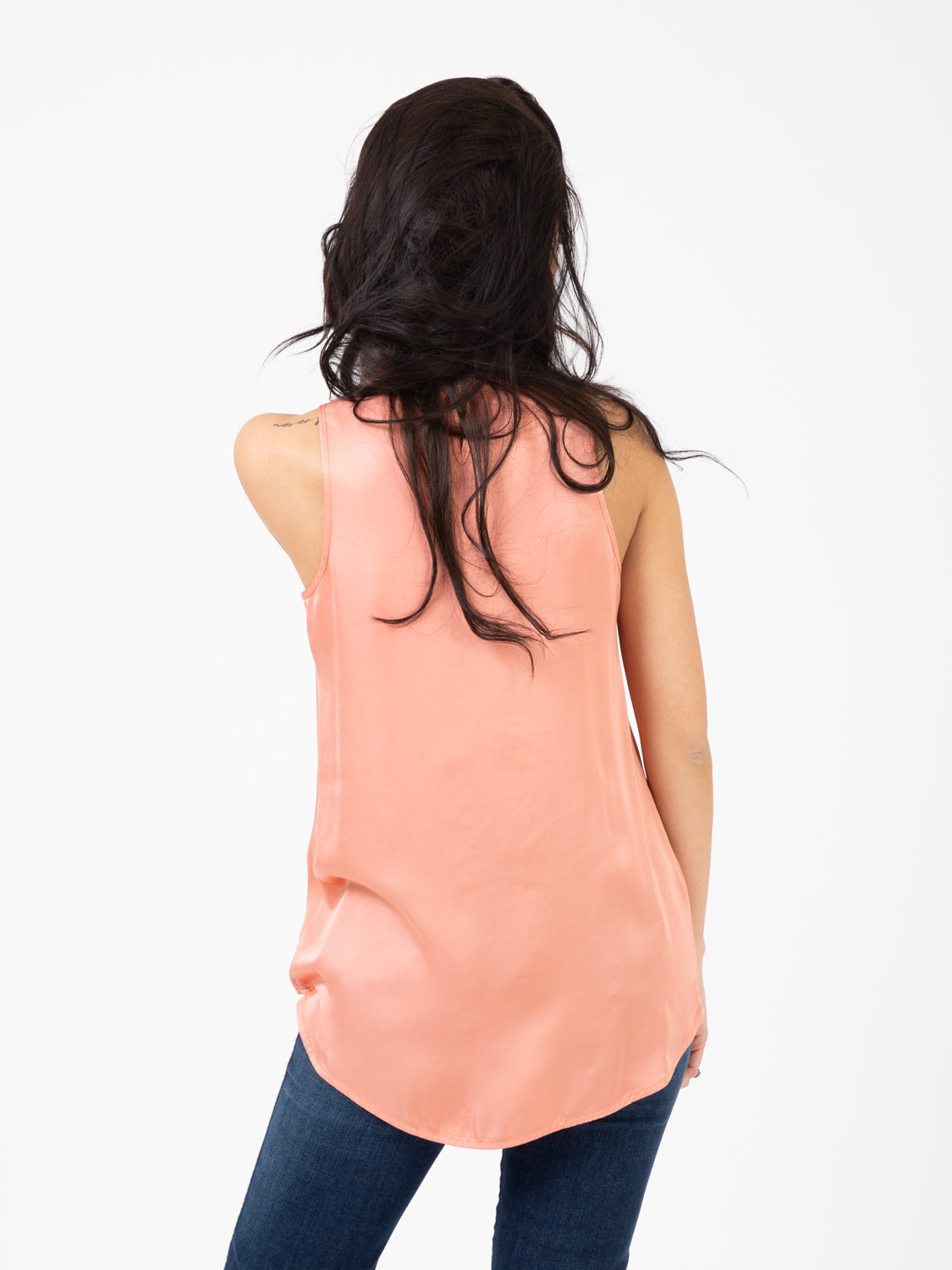 Top smanicato corallo