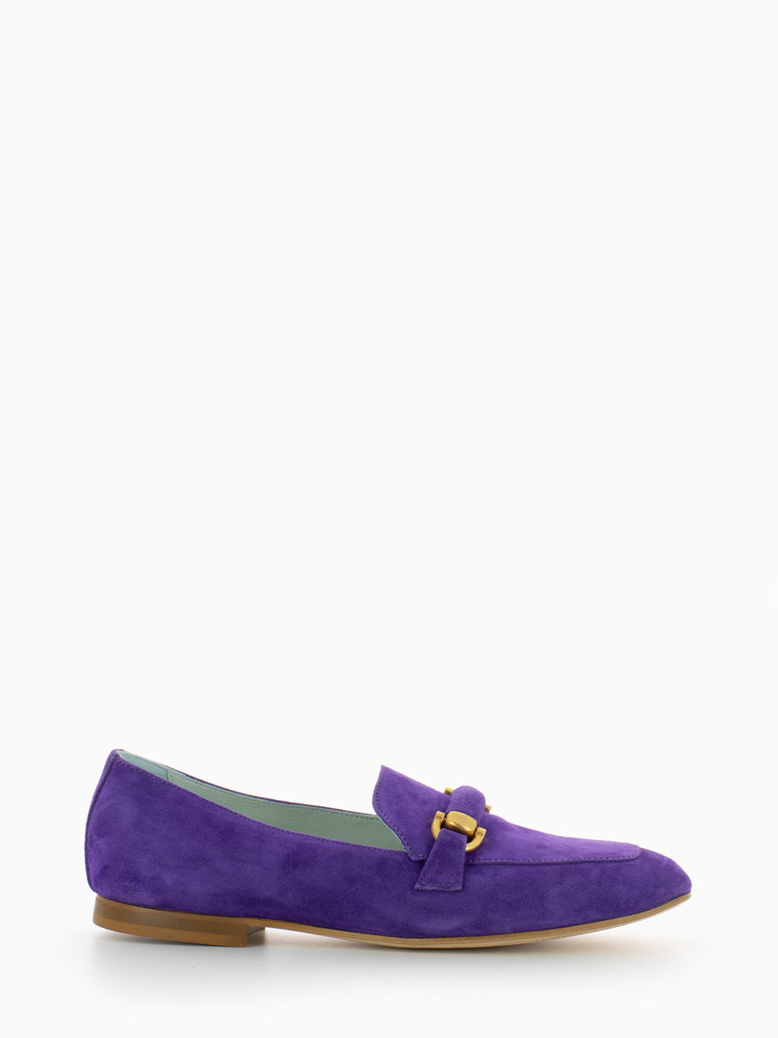 Amalfi moccasins in purple suede