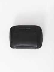 PORSCHE DESIGN - Roadster Leather Beauty Case M black