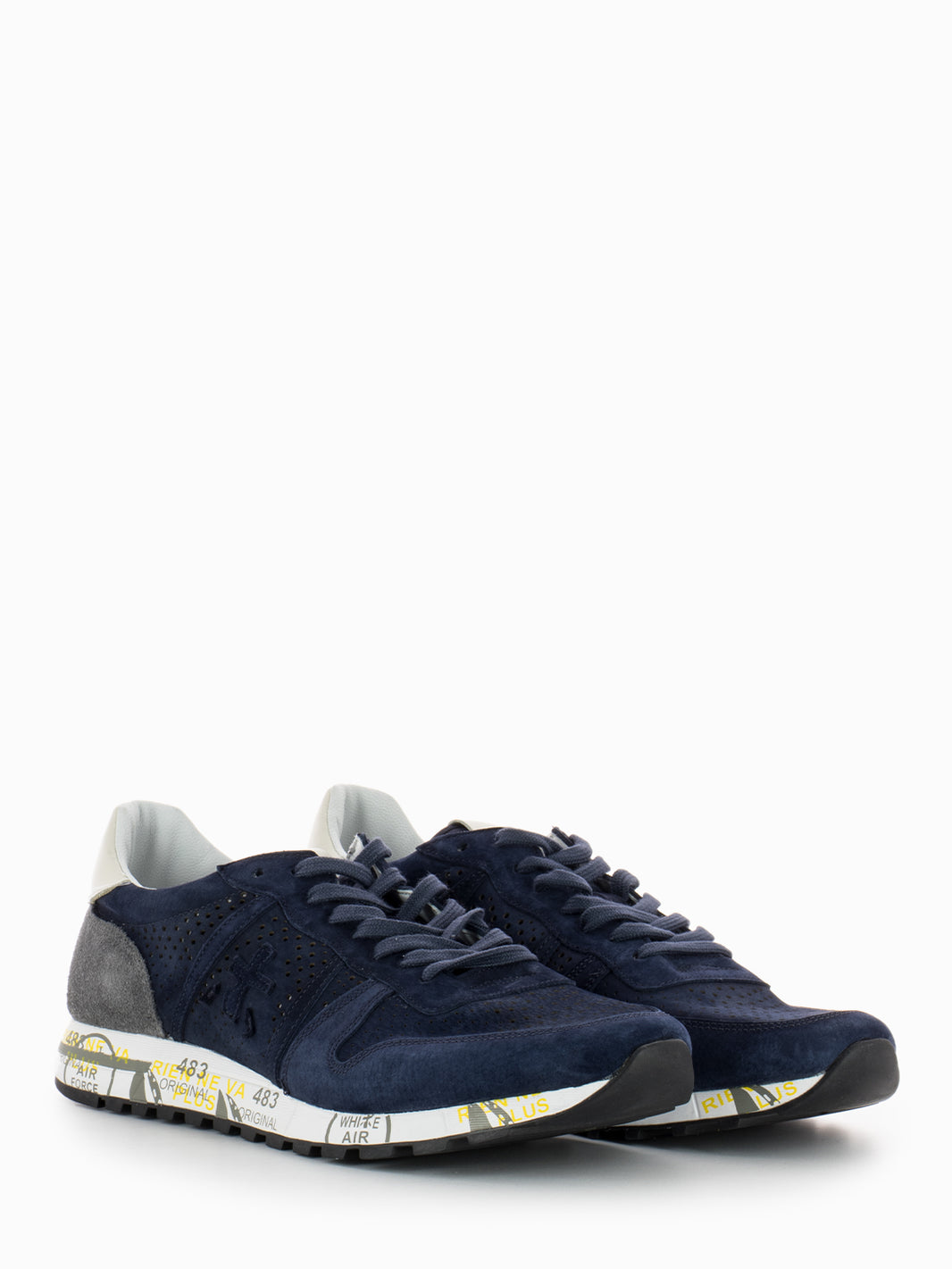 Eric 6142 traforate blu