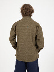 PRESIDENT's - Camicia Tack vintage military tent camo washed
